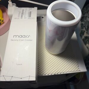 Maars Skinny Can Cooler – Marble Design